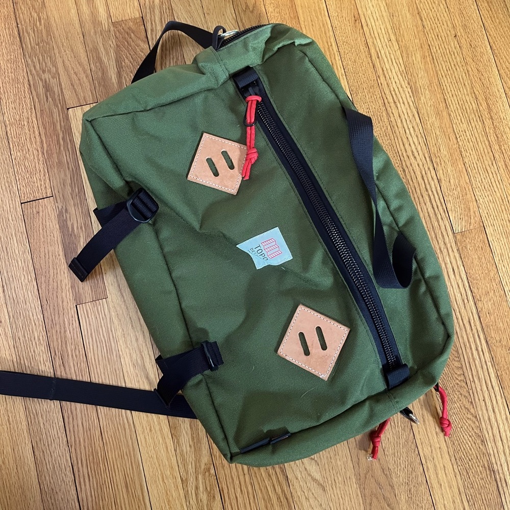 Topo designs backpack. Barely used, basically brand new